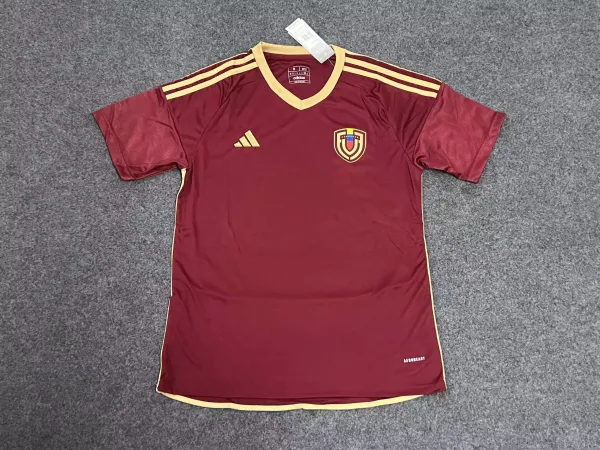 Adidas Venezuela National Team Away Jersey Burgundy - 1