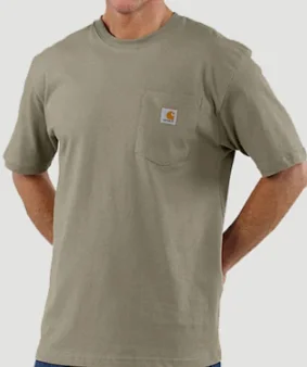 Carhartt T-Shirts Short-Sleeve Logo and Pocket Designs product detail image 1