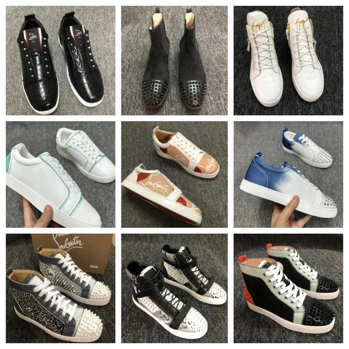 Christian Louboutin Rivet shoes/Sneakers（40 STYLE 