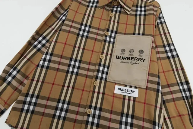 Burberry Shirts Long-Sleeve Button-Up product detail image 7