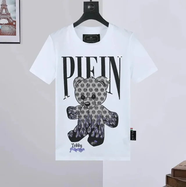Philipp Plein T-Shirts Short-Sleeve Crew-Neck Graphic T-Shirt product detail image 7