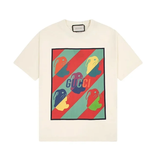 Gucci T-Shirts Logo-print short-sleeve T-shirt product detail image 6