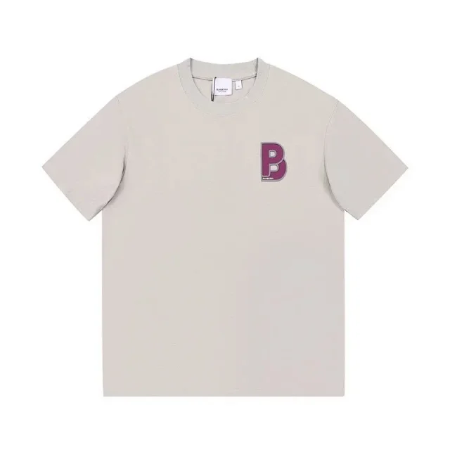 Burberry T-Shirts Short-Sleeve Logo and Check Graphic product detail image 6