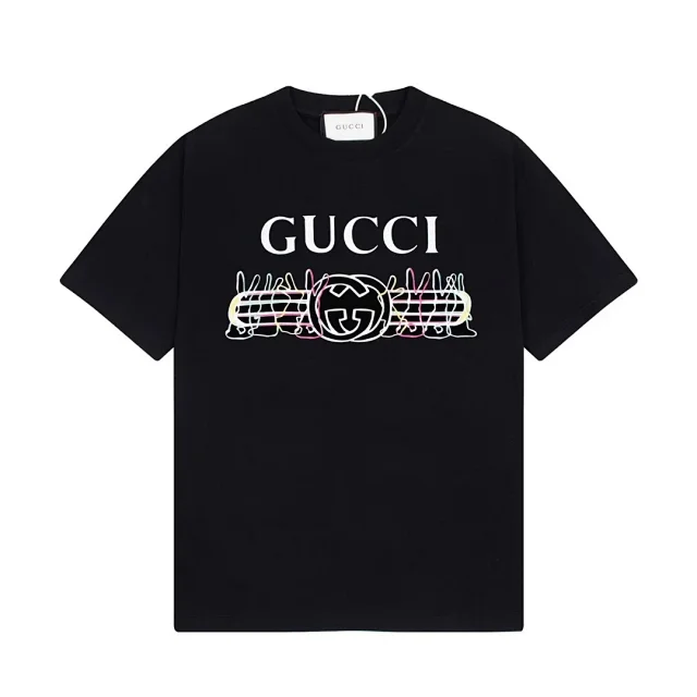 Gucci T-Shirts Logo-print short-sleeve T-shirt product detail image 8