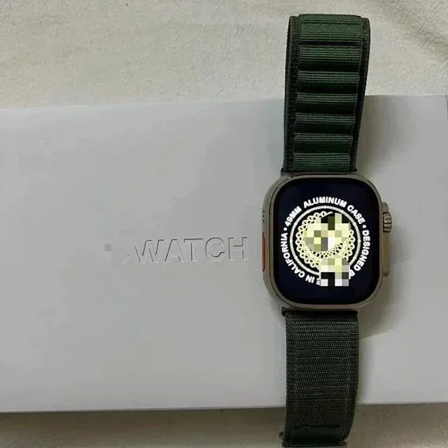 Unbranded Smartwatches Ultra-style rectangular smartwatch with interchangeable straps product detail image 3