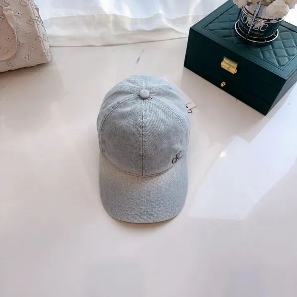 Off-White Embroidered Logo Black Corduroy Baseball Cap - 6