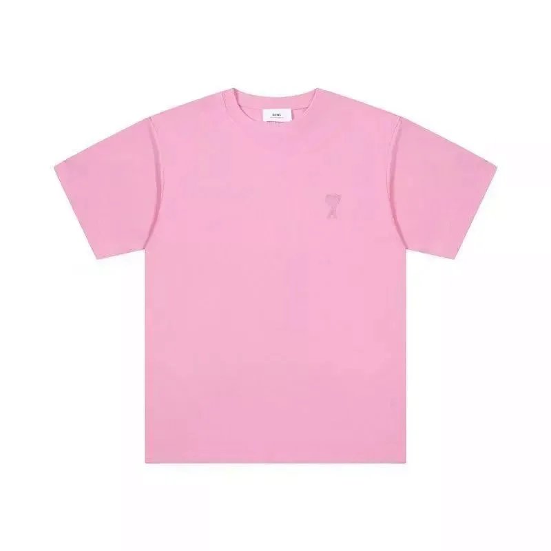 AMI Paris T-Shirts Oversized de Coeur logo — 39