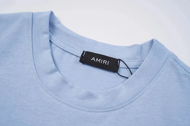 AMIRI T-Shirts Short-Sleeve Crew-Neck Logo-Print product detail image 8