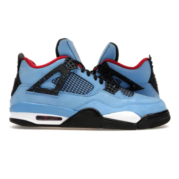 Off-White x Nike Air Jordan 4 'Sail' Sneakers - 4