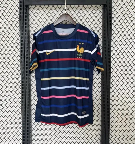 Nike France National Team 2023 Away Jersey Navy Multicolor - 1