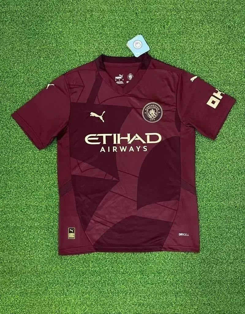 Unbranded Club football jerseys — 24-25 Manchester City on two away matches