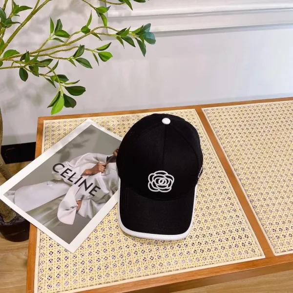 Chanel Velvet Baseball Cap Black - 6