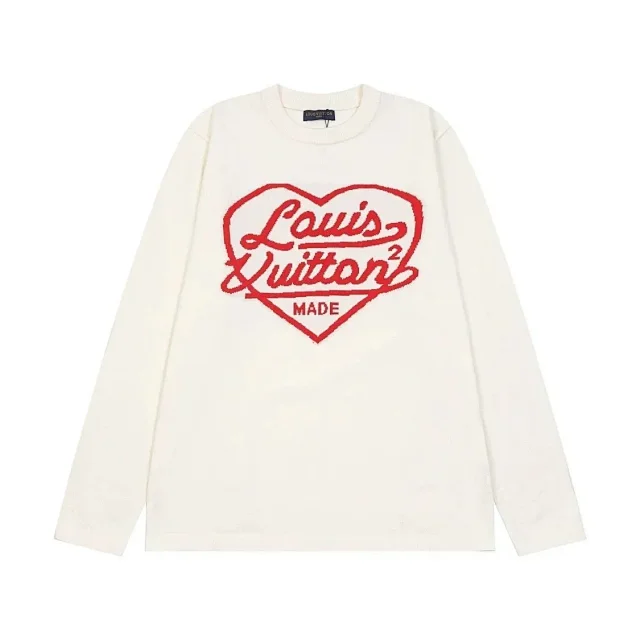 drew house Knitwear Smile Face Crewneck Sweater product detail image 8