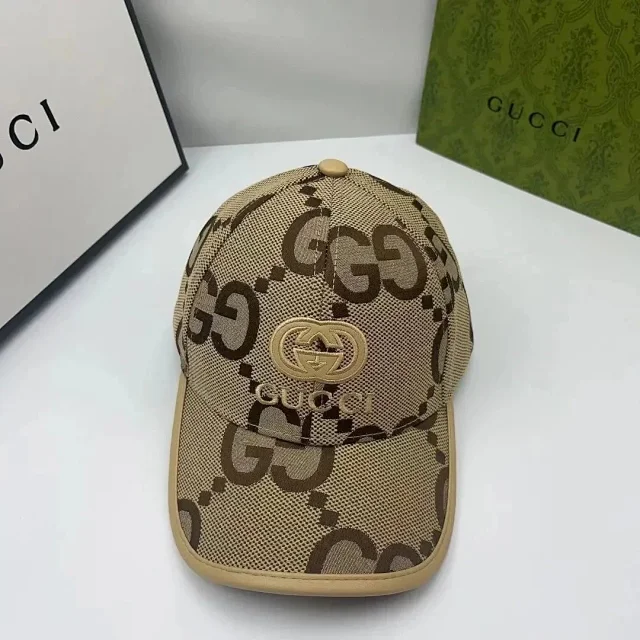Gucci Hats GG Monogram Baseball Cap product detail image 9