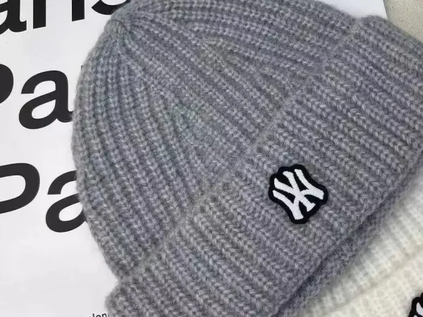 New York Yankees x MLB Knit Beanie Gray - 1