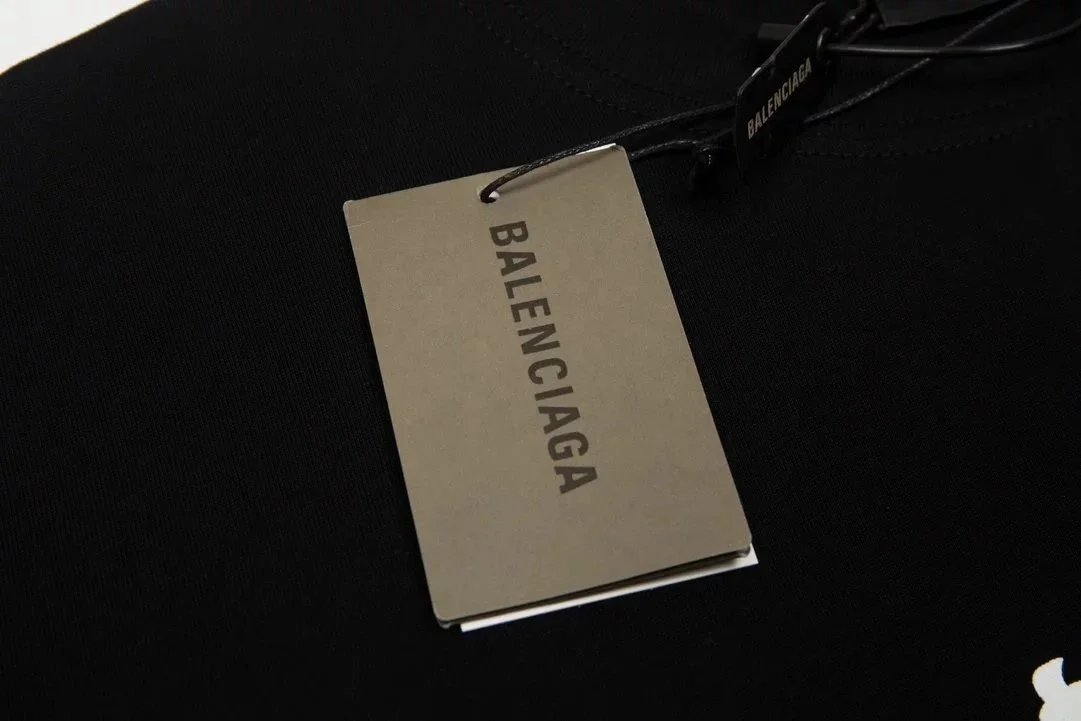 Balenciaga Passport T-Shirt White - 4