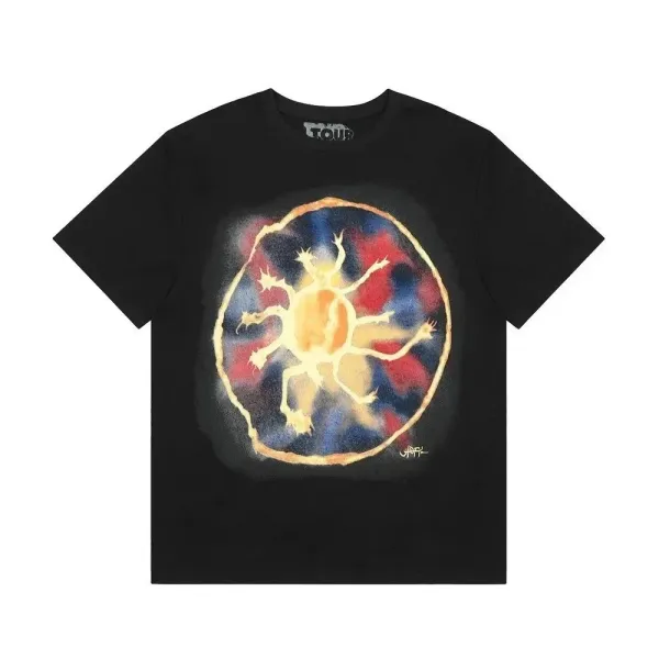 Gallery Dept x Unknown Artist Solar Myth T-Shirt Black - 1