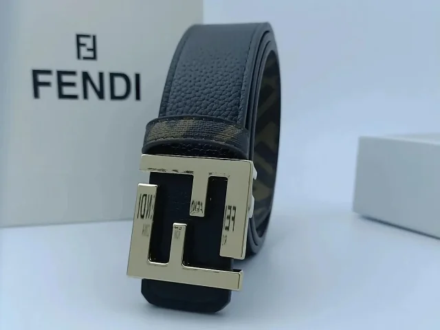 Fendi Belts FF buckle reversible belt product detail image 5