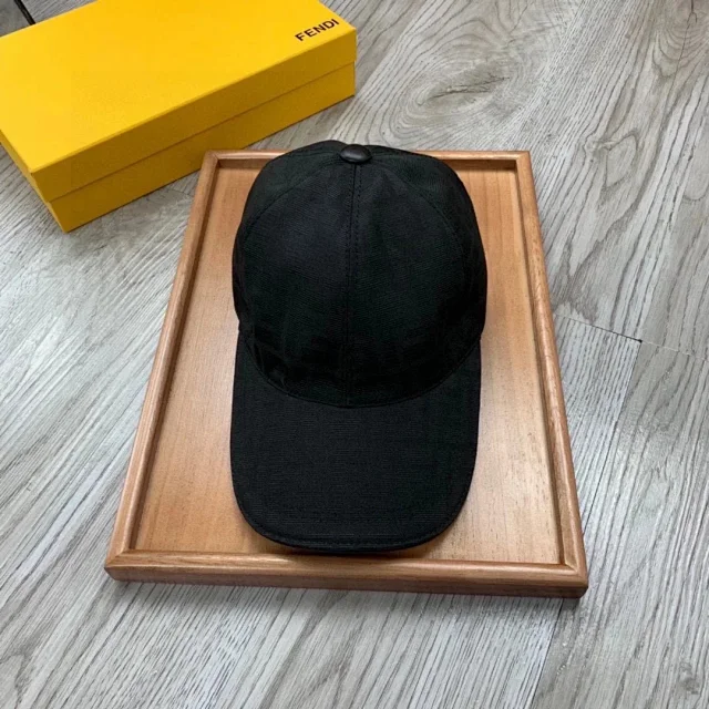 Fendi Hats FF monogram baseball cap product detail image 5