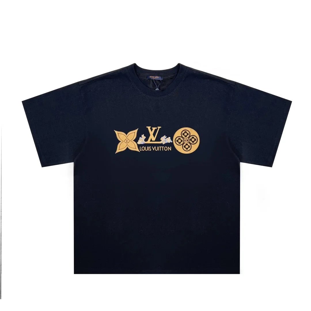 Louis Vuitton T-Shirts Graphic Print Short-Sleeve T-Shirt — 7