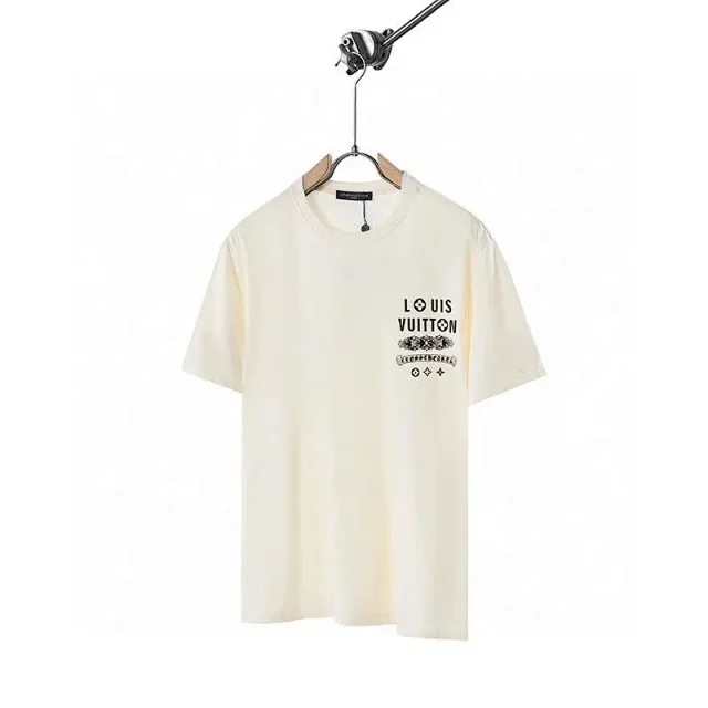 Louis Vuitton T-Shirts Graphic Print Short-Sleeve T-Shirt product detail image 3