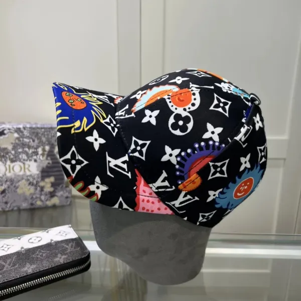 Louis Vuitton x Takashi Murakami Monogram Multicolor Baseball Cap - 1