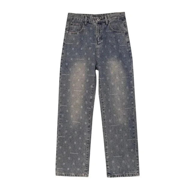 Unbranded Assorted logo-print denim jeans product detail image 9