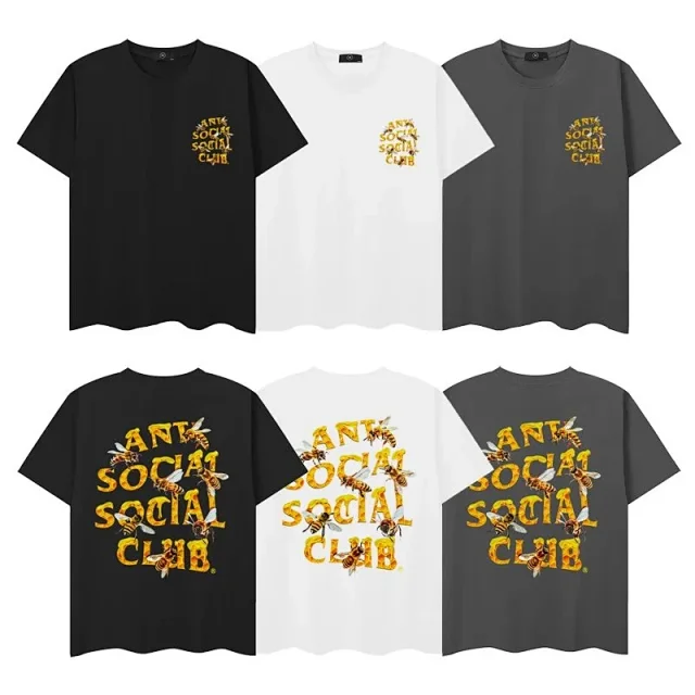 Anti Social Club T-Shirts Dragon Graphic product detail image 2
