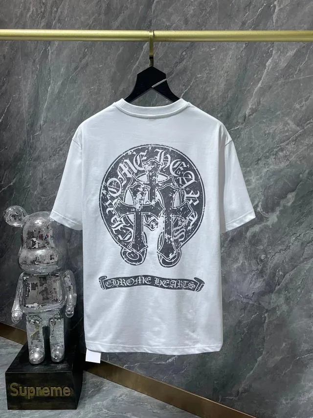 Chrome Hearts T-Shirts Short-Sleeve Graphic Print product detail image 8