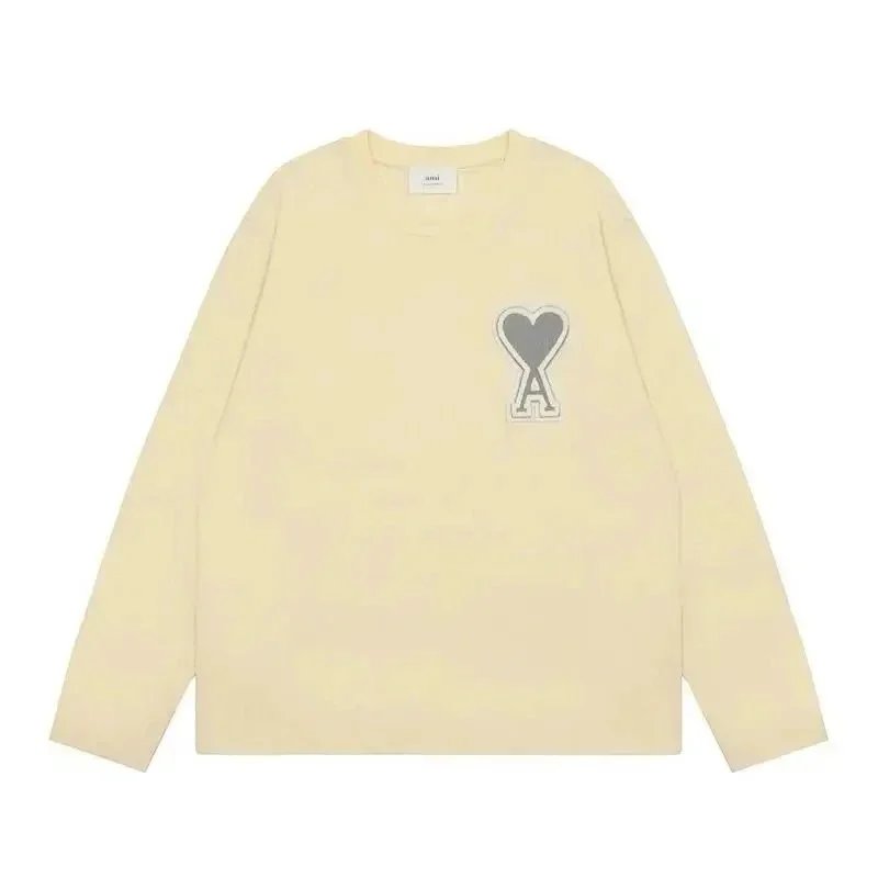 AMI Paris Hoodies & Sweatshirts de Coeur logo crewneck sweatshirt image 8