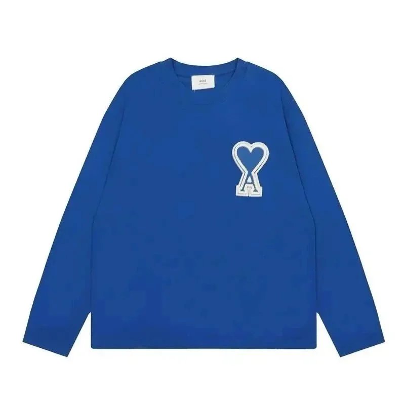AMI Paris Hoodies & Sweatshirts de Coeur logo crewneck sweatshirt image 13