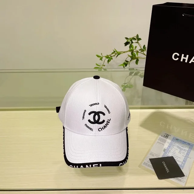 Chanel Hats Logo-Embroidered Baseball Cap product detail image 6