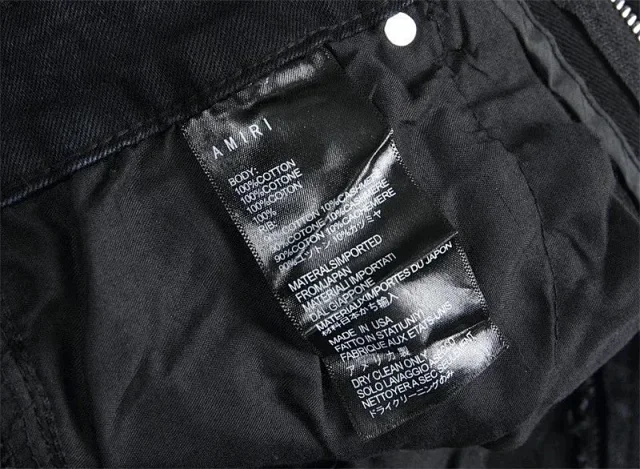 AMIRI Jeans Distressed Graphic product detail image 8