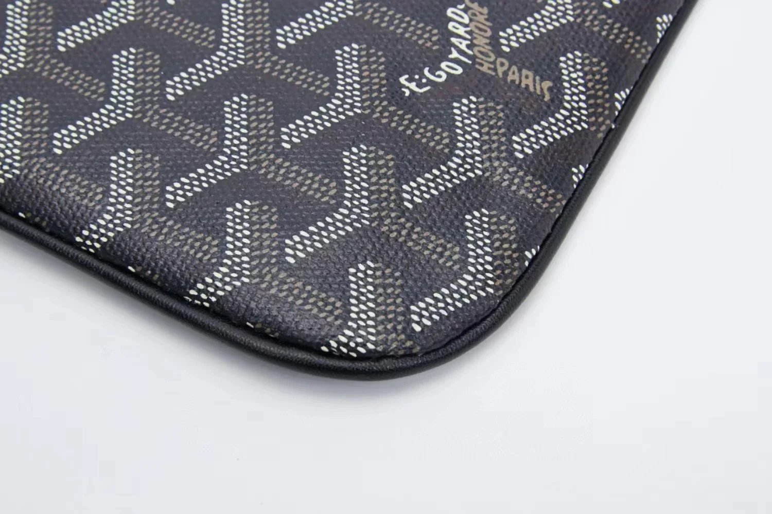 Goyard Saint Louis Pouch Red Coated Canvas Clutch - 7