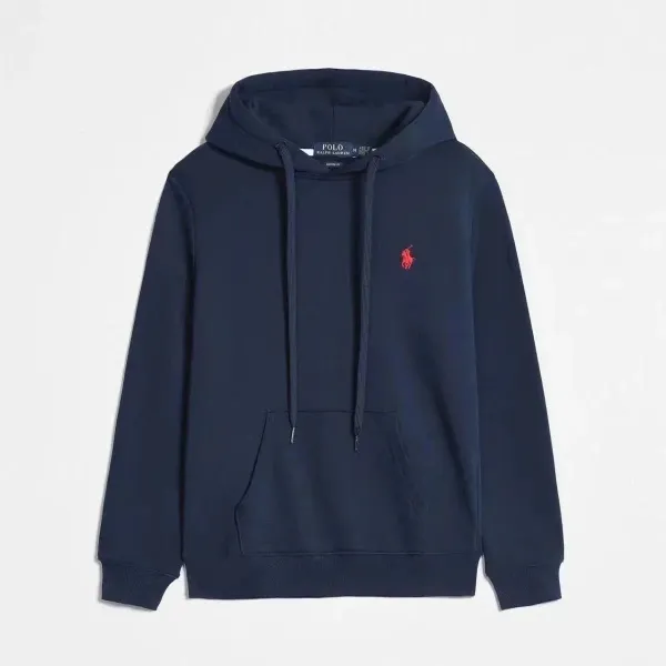 Ralph Lauren Classic Fit Hoodie Gray - 3