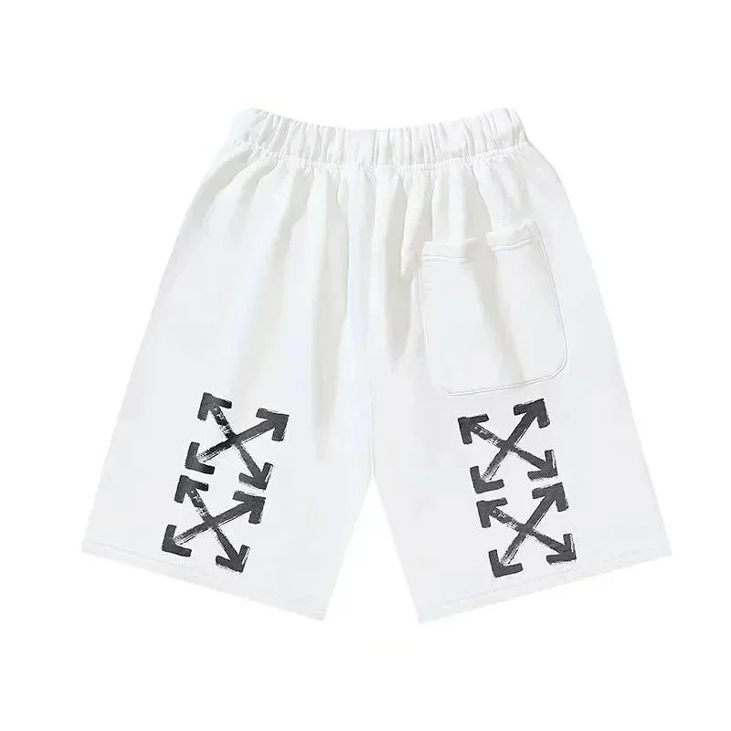 Off-White Shorts Graphic Print — 05