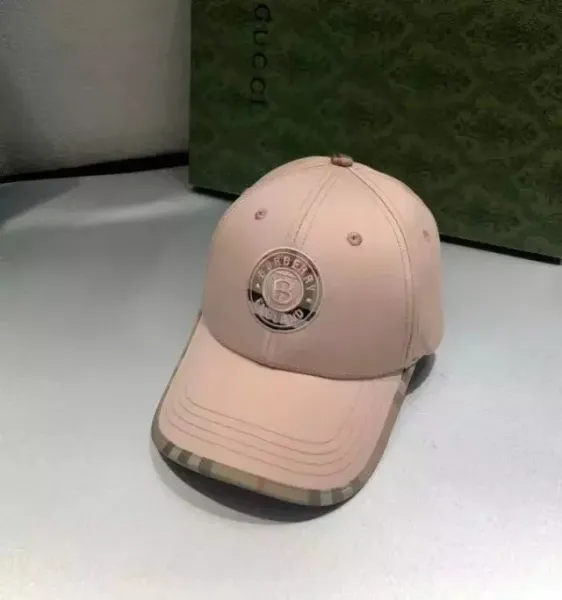 Burberry Monogram Baseball Cap White - 10