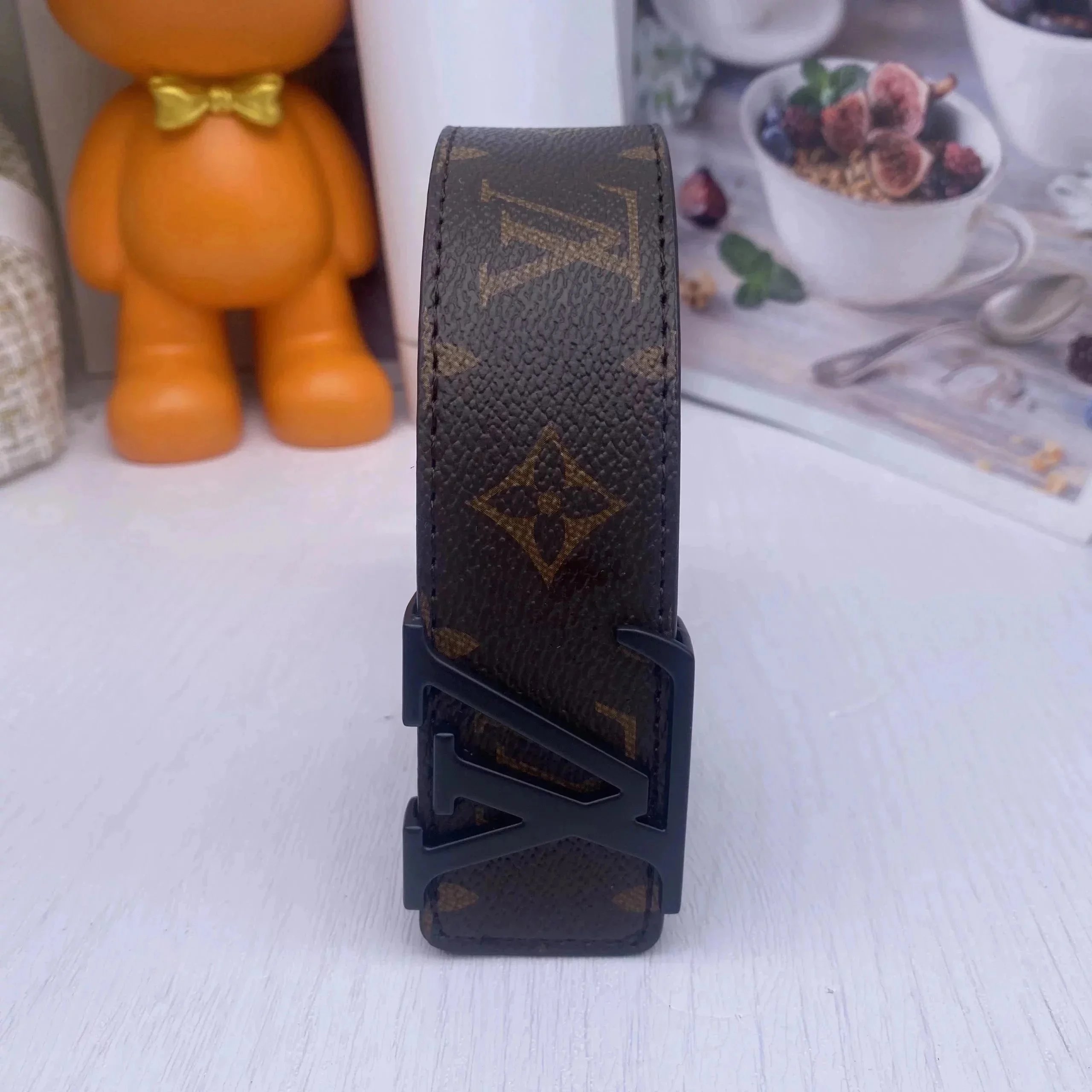Louis Vuitton Belts Monogram Belt with LV Buckle — 02