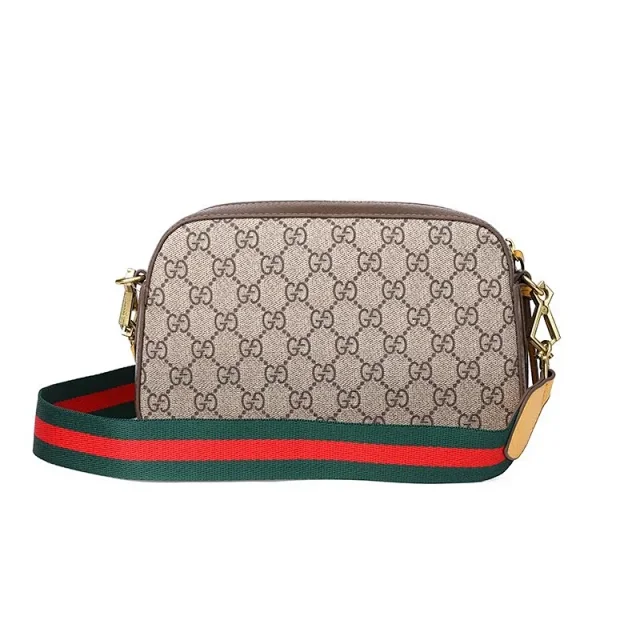 Gucci Crossbody Bags GG Monogram Camera Bag with Web Strap product detail image 5