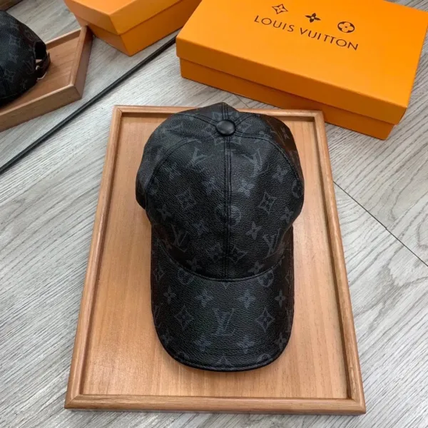 Louis Vuitton Damier Ebene Baseball Cap Brown - 8