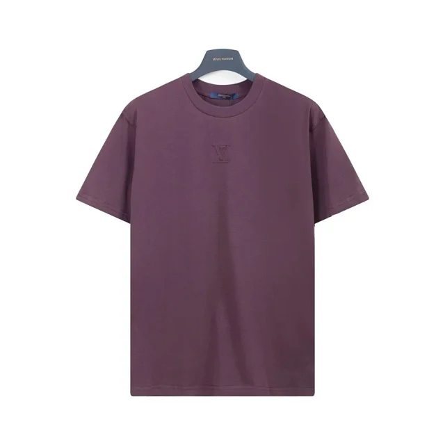 Louis Vuitton T-Shirts Short-Sleeve Crewneck Graphic Print product detail image 7