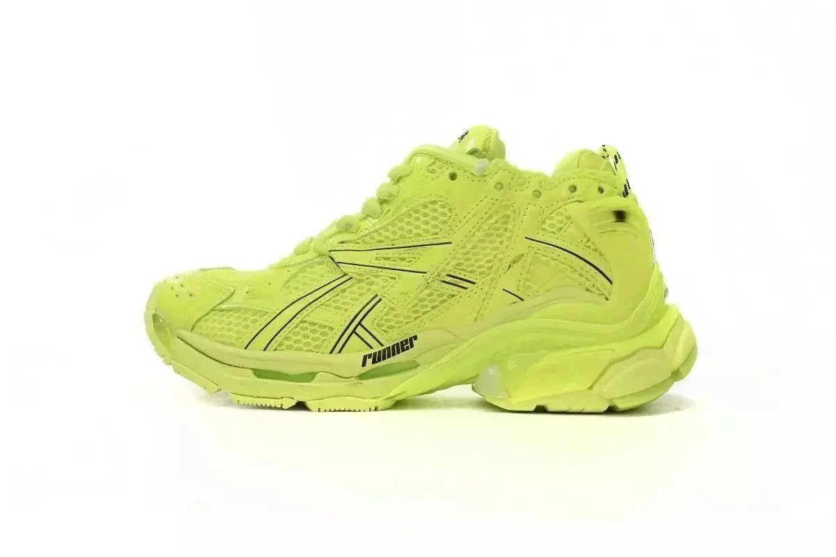 Unbranded Sneakers Chunky mesh running-style — Fluorescent Green
