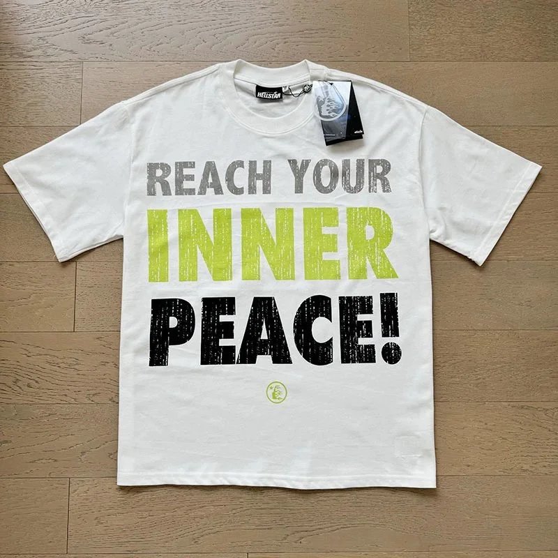 Hellstar T-Shirts Graphic short-sleeve T-shirt — x586 white