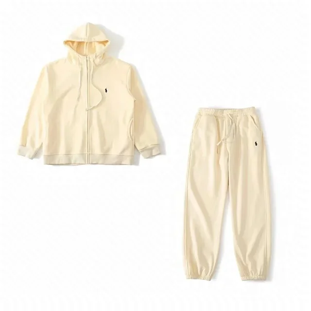 Polo Ralph Lauren Matching Sets Embroidered Pony Zip-Up Hoodie and Jogger Set product detail image 3
