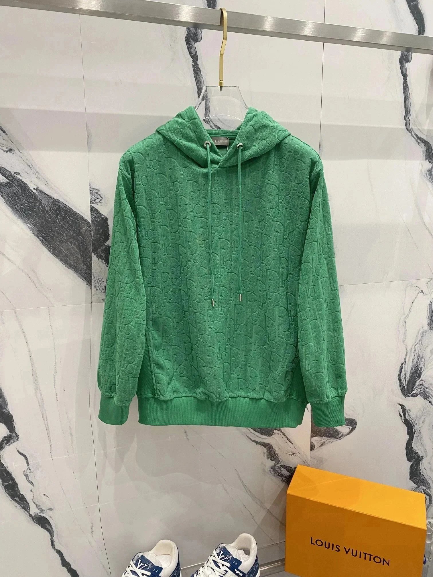 Dior Hoodies & Sweatshirts Hooded sweatshirt with CD embroidery or Oblique embossing image 8
