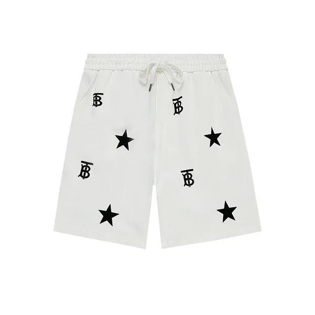 Burberry Shorts Drawstring with Equestrian Knight and check details product detail image 9