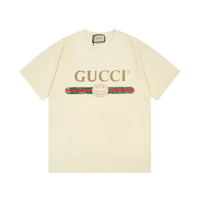 Gucci T-Shirts Short-Sleeve Graphic Print product detail image 2