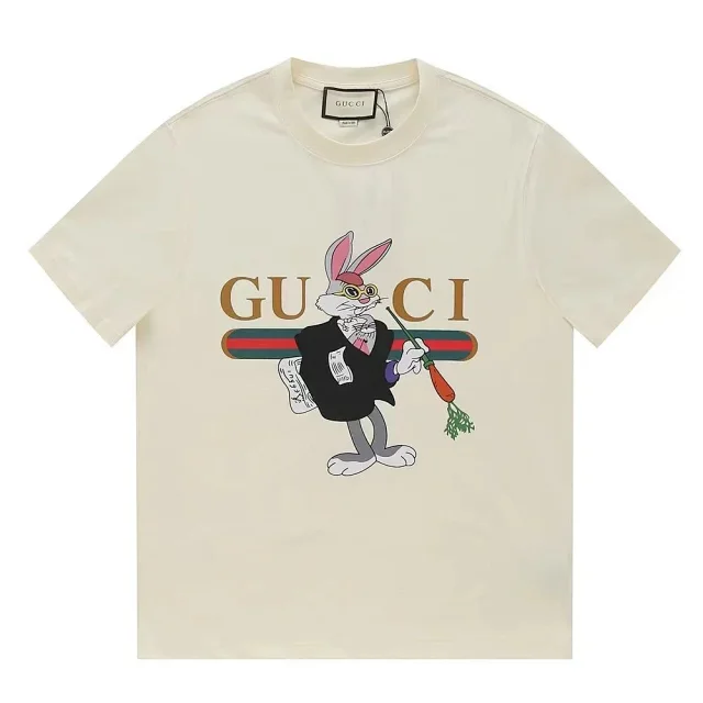 Gucci T-Shirts Short-Sleeve Graphic Print product detail image 8