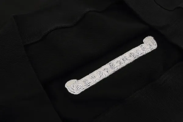 Chrome Hearts Cross Embroidered Black Crewneck Sweater - 7