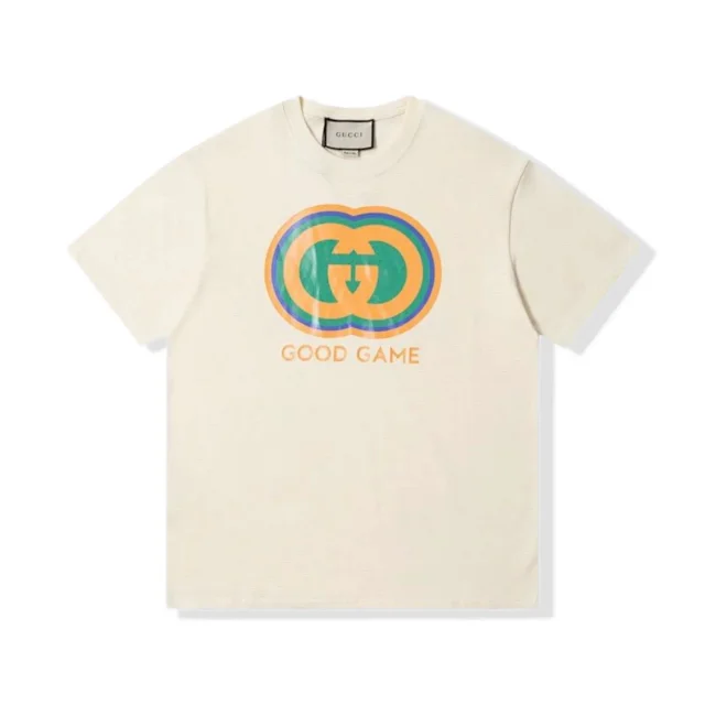 Gucci T-Shirts Short-Sleeve Graphic Print product detail image 6